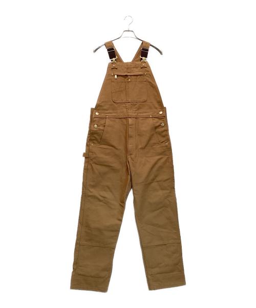 CarHartt（カーハート）CarHartt (カーハート) DUCK BIB OVERALL / ダック ビブ オーバーオール ブラウン サイズ:34×32の古着・服飾アイテム