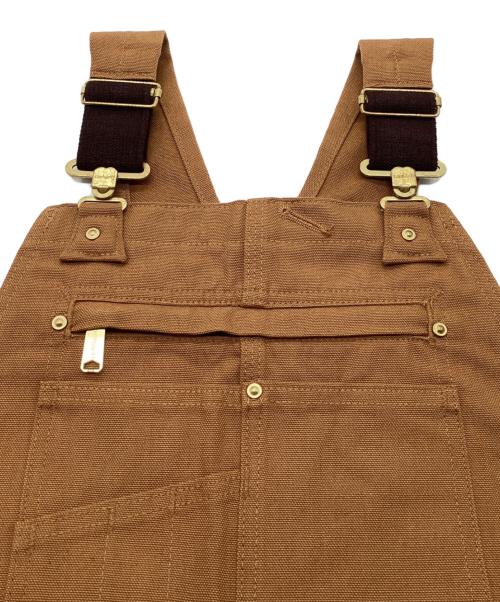 CarHartt（カーハート）CarHartt (カーハート) DUCK BIB OVERALL / ダック ビブ オーバーオール ブラウン サイズ:34×32の古着・服飾アイテム