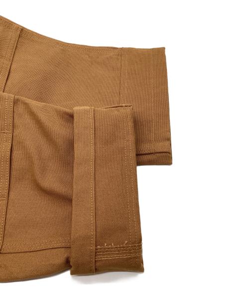 CarHartt（カーハート）CarHartt (カーハート) DUCK BIB OVERALL / ダック ビブ オーバーオール ブラウン サイズ:34×32の古着・服飾アイテム