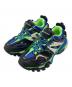 BALENCIAGA（バレンシアガ）の古着「TRACK Trainer / トラックトレーナー」｜ブルー×グリーン