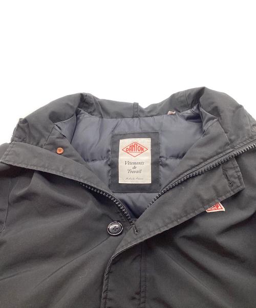 DANTON（ダントン）DANTON (ダントン) ダウンジャケット　フーディー ブラック サイズ:40の古着・服飾アイテム