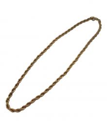 MAGIC STICK×FRANK（マジックスティック×フランク）の古着「ROPE CHAIN / ロープチェーン ネックレス」｜ゴールド