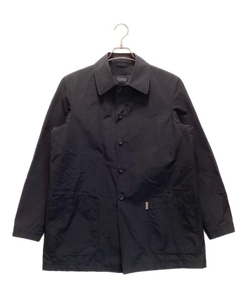 BURBERRY BLUE LABEL（バーバリーロンドンブルーレーベル）BURBERRY BLUE LABEL (バーバリーブルーレーベル) ステンカラーコート ブラック サイズ:Lの古着・服飾アイテム