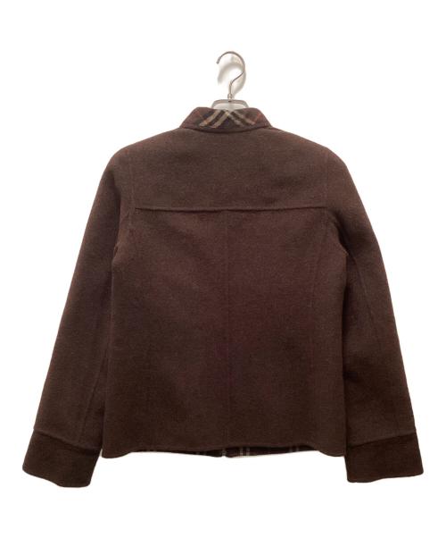 BURBERRY LONDON（バーバリーロンドン）BURBERRY LONDON (バーバリーロンドン) ウールカシミヤジャケット ブラウン サイズ:Mの古着・服飾アイテム