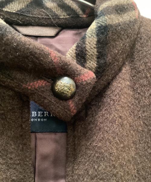 BURBERRY LONDON（バーバリーロンドン）BURBERRY LONDON (バーバリーロンドン) ウールカシミヤジャケット ブラウン サイズ:Mの古着・服飾アイテム