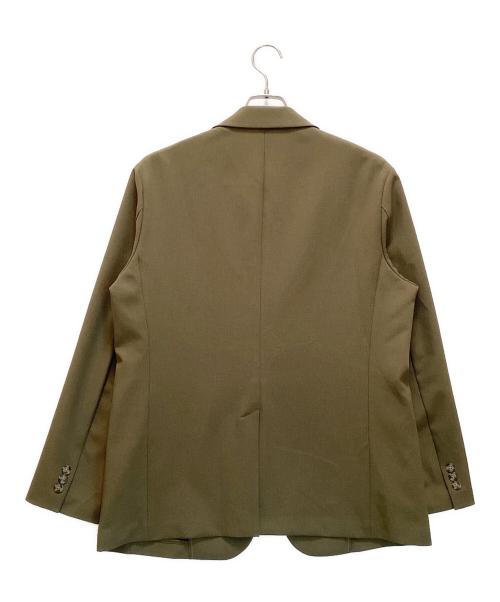 UNIQLO（ユニクロ）UNIQLO (ユニクロ) MARNI (マルニ) セットアップ　テーラードジャケット　タックパンツ オリーブ サイズ:ジャケット：L パンツ：Mの古着・服飾アイテム
