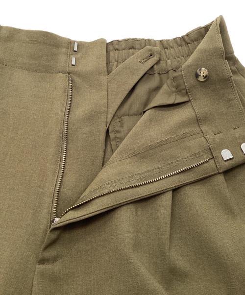 UNIQLO（ユニクロ）UNIQLO (ユニクロ) MARNI (マルニ) セットアップ　テーラードジャケット　タックパンツ オリーブ サイズ:ジャケット：L パンツ：Mの古着・服飾アイテム