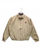 POLO RALPH LAURENポロ・ラルフローレン）の古着「古着ゴルフクラブロゴ刺繍スイングトップ」｜カーキ