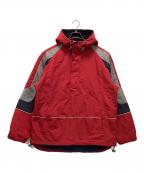 OLD NAVYオールドネイビー）の古着「裏フリース アノラックパーカー」｜レッド