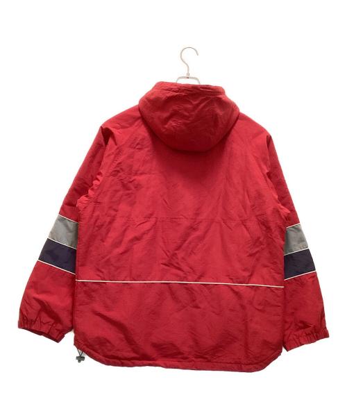 OLD NAVY（オールドネイビー）OLD NAVY (オールドネイビ) 裏フリース アノラックパーカー レッド サイズ:Lの古着・服飾アイテム