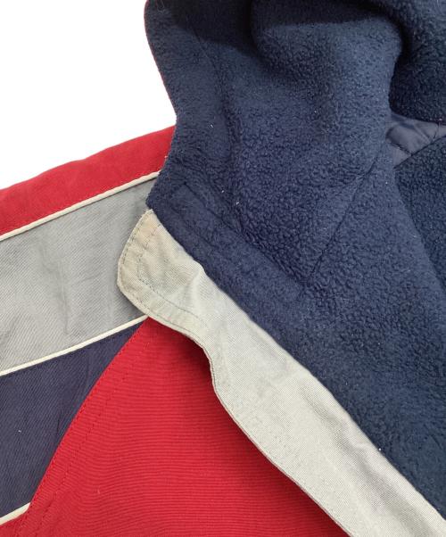 OLD NAVY（オールドネイビー）OLD NAVY (オールドネイビ) 裏フリース アノラックパーカー レッド サイズ:Lの古着・服飾アイテム
