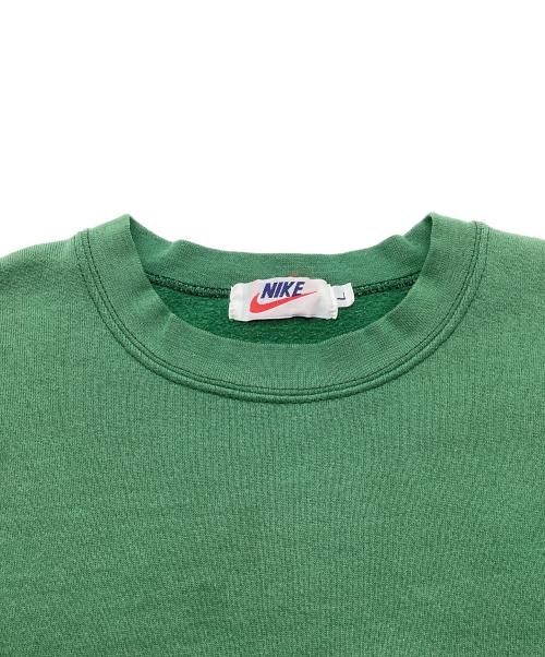 NIKE（ナイキ）NIKE (ナイキ) スウッシュ刺繍スウェット グリーン サイズ:Lの古着・服飾アイテム