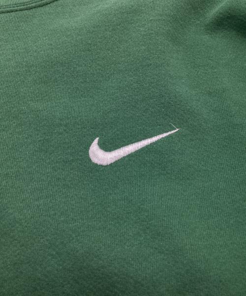 NIKE（ナイキ）NIKE (ナイキ) スウッシュ刺繍スウェット グリーン サイズ:Lの古着・服飾アイテム