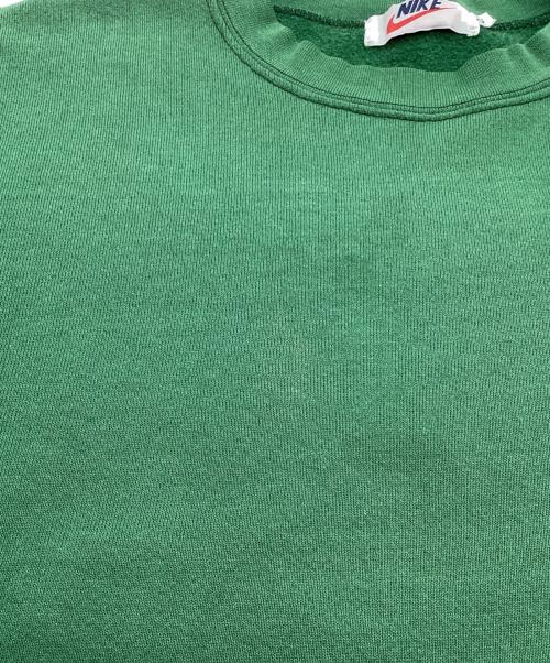 NIKE（ナイキ）NIKE (ナイキ) スウッシュ刺繍スウェット グリーン サイズ:Lの古着・服飾アイテム