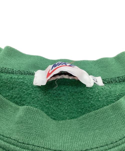 NIKE（ナイキ）NIKE (ナイキ) スウッシュ刺繍スウェット グリーン サイズ:Lの古着・服飾アイテム