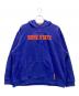 NIKE（ナイキ）の古着「BOISE STATE プルオーバーパーカー 00s」｜ブルー