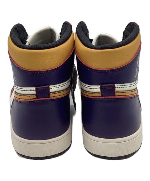 NIKE（ナイキ）NIKE (ナイキ) Air Jordan 1 Retro High OG LA to Chicago /  エアジョーダン 1 レトロ ハイ OG エルエー トゥー シカゴ パープル サイズ:30の古着・服飾アイテム