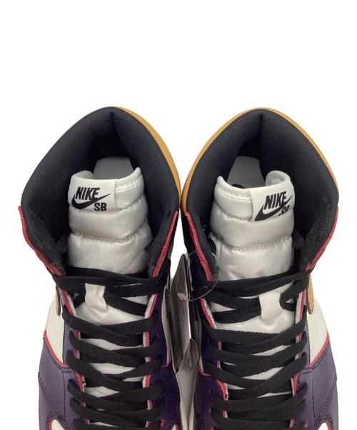 NIKE（ナイキ）NIKE (ナイキ) Air Jordan 1 Retro High OG LA to Chicago /  エアジョーダン 1 レトロ ハイ OG エルエー トゥー シカゴ パープル サイズ:30の古着・服飾アイテム
