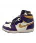 NIKE (ナイキ) Air Jordan 1 Retro High OG LA to Chicago /  エアジョーダン 1 レトロ ハイ OG エルエー トゥー シカゴ パープル サイズ:30：31000円