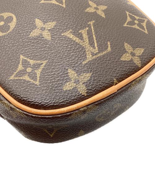 LOUIS VUITTON（ルイ ヴィトン）LOUIS VUITTON (ルイ ヴィトン) ボディーバッグ　モノグラム　ポシェットガンジュ ブラウンの古着・服飾アイテム