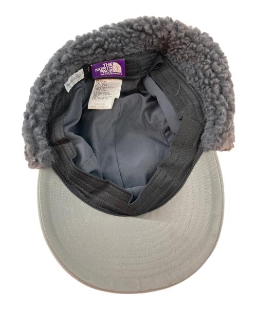 THE NORTHFACE PURPLELABEL（ザ・ノースフェイス パープルレーベル）THE NORTHFACE PURPLELABEL (ザ・ノースフェイス パープルレーベル) ウールボアフリース フロンティアキャップ グレーの古着・服飾アイテム