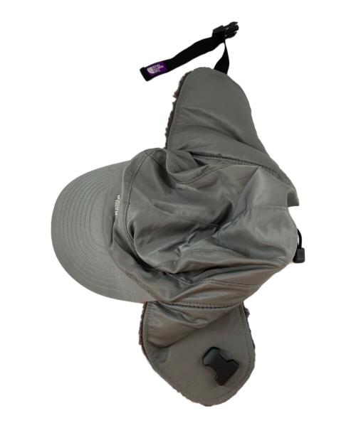 THE NORTHFACE PURPLELABEL（ザ・ノースフェイス パープルレーベル）THE NORTHFACE PURPLELABEL (ザ・ノースフェイス パープルレーベル) ウールボアフリース フロンティアキャップ グレーの古着・服飾アイテム