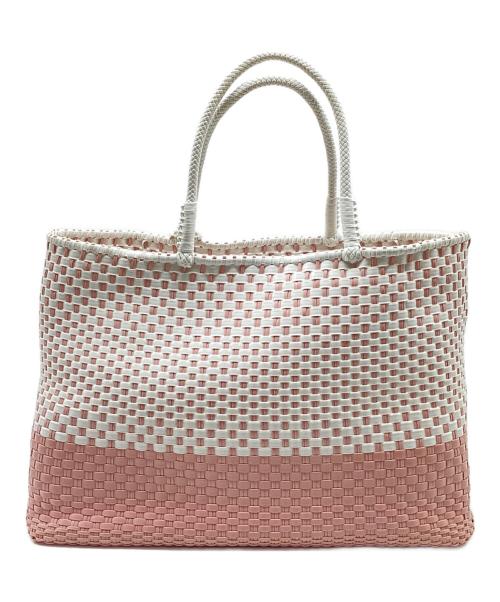 ANTEPRIMA（アンテプリマ）ANTEPRIMA (アンテプリマ) イントレッチオバイカラーワイヤーバッグ ホワイト×ピンクの古着・服飾アイテム