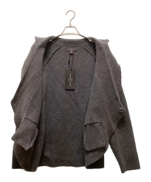 ZARA（ザラ）ZARA (ザラ) Stefano Pilati ウールニットブレザー ブラック サイズ:XLの古着・服飾アイテム