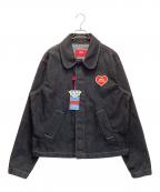 ZARA×Harry Lambertザラ×ハリー・ランバート）の古着「Free popcornデニムジャケット」｜インディゴ