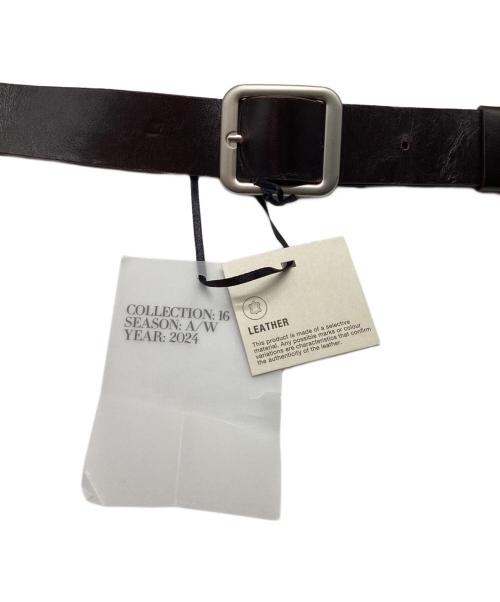 ZARA（ザラ）ZARA (ザラ) リアルレザーウエストバッグ ブラウンの古着・服飾アイテム