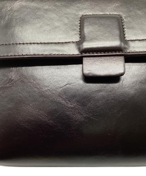 ZARA（ザラ）ZARA (ザラ) リアルレザーウエストバッグ ブラウンの古着・服飾アイテム