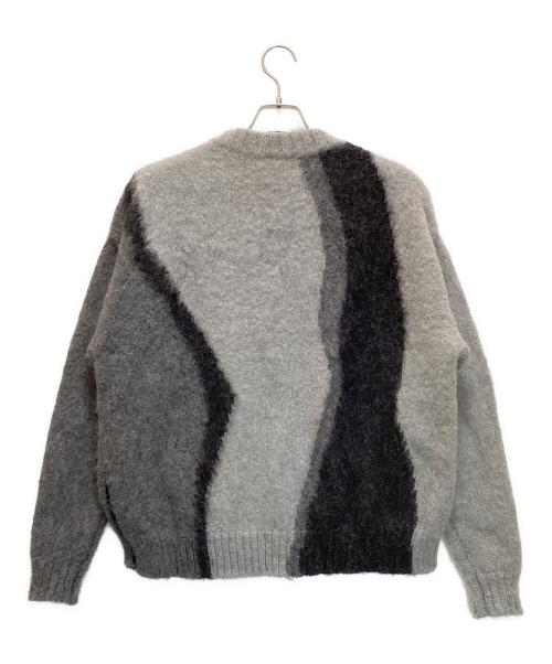 MARKAWARE（マーカウェア）MARKAWARE (マーカウェア) STRATUM JUMPER FINE ALPACA / ストラタム ジャンパー ファイン アルパカ ニット グレー サイズ:1の古着・服飾アイテム