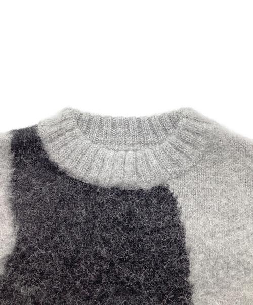 MARKAWARE（マーカウェア）MARKAWARE (マーカウェア) STRATUM JUMPER FINE ALPACA / ストラタム ジャンパー ファイン アルパカ ニット グレー サイズ:1の古着・服飾アイテム