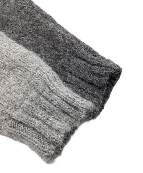 MARKAWARE（マーカウェア）MARKAWARE (マーカウェア) STRATUM JUMPER FINE ALPACA / ストラタム ジャンパー ファイン アルパカ ニット グレー サイズ:1の古着・服飾アイテム