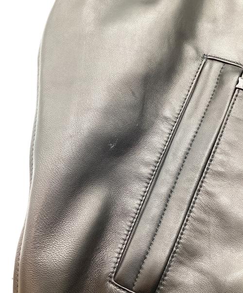 BELL STAMP WEAR（ベルスタンプウェア）BELL STAMP WEAR (ベルスタンプウェア) カージャム レザーコーチジャケット ブラック サイズ:XLの古着・服飾アイテム