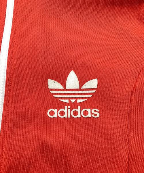 adidas（アディダス）adidas (アディダス) トラックジャケット 00S 万国旗タグ レッド サイズ:090の古着・服飾アイテム