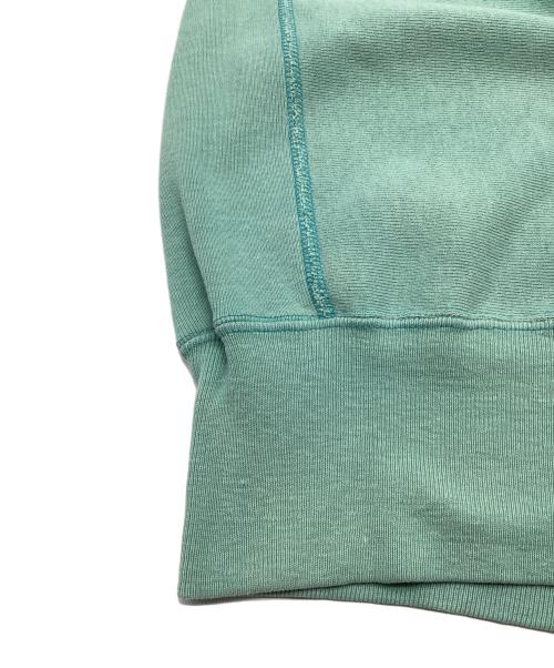 Champion REVERSE WEAVE（チャンピオン リバース ウィーブ）Champion REVERSE WEAVE (チャンピオン リバース ウィーブ) 90s刺繍スウェット ミントグリーン サイズ:MEDIUMの古着・服飾アイテム