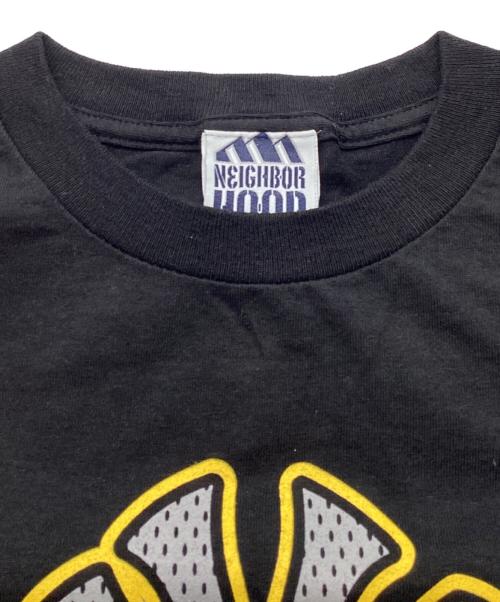 NEIGHBORHOOD（ネイバーフッド）NEIGHBORHOOD (ネイバーフッド) プリントTシャツ ブラック サイズ:M 未使用品の古着・服飾アイテム