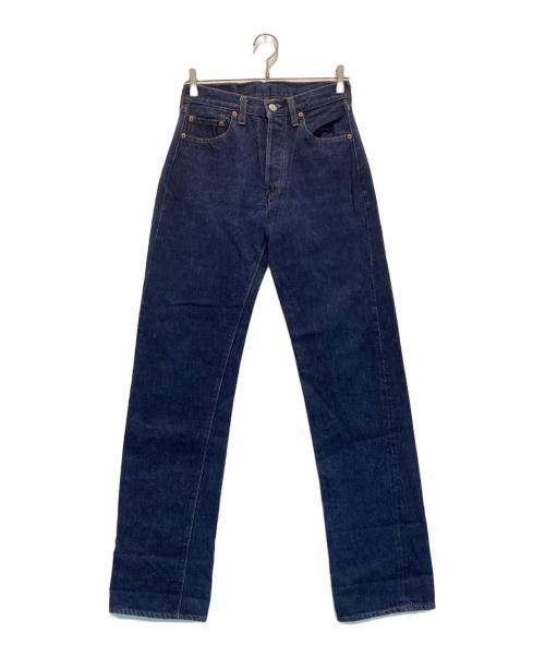 LEVI'S（リーバイス）LEVI'S (リーバイス) 501ヴィンテージデニム ボタン裏524 スモールe バックポケット裏チェーンステッチ 赤耳 80’s USA製 インディゴ サイズ:W29の古着・服飾アイテム
