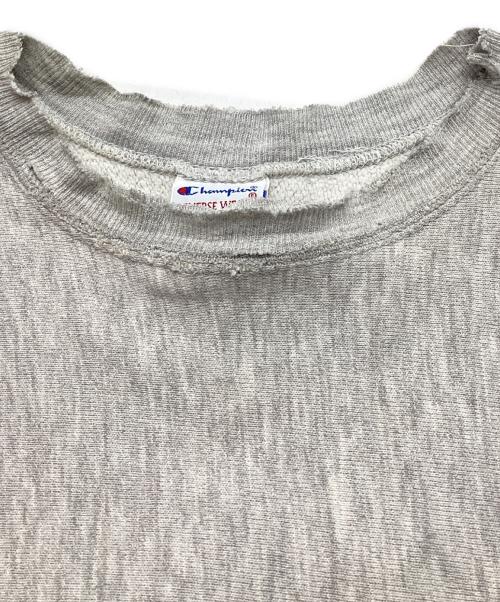 Champion REVERSE WEAVE（チャンピオン リバース ウィーブ）Champion REVERSE WEAVE (チャンピオン リバース ウィーブ) 90S リバーススウェット グレー サイズ:Lの古着・服飾アイテム