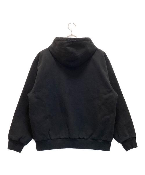 SUPREME（シュプリーム）SUPREME Dickies (ディッキーズ) Quilted Lined Zip Up Hooded Sweatshirt / キルテッド ラインド ジップ アップ フーデッドスウェットシャツ 24FW ブラック サイズ:Mの古着・服飾アイテム