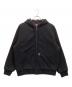 SUPREME（シュプリーム）の古着「Quilted Lined Zip Up Hooded Sweatshirt / キルテッド ラインド ジップ アップ フーデッドスウェットシャツ 24FW」｜ブラック