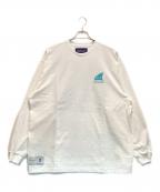 DESCENDANTディセンダント）の古着「Fit out ロングスリーブカットソー 25SS」｜ホワイト