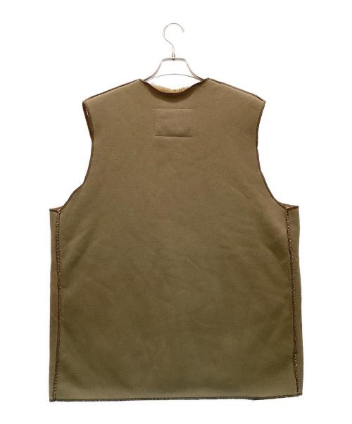 Barbour（バブアー）Barbour (バブアー) パイルライナーベスト　横3ワラントタグ ブラウン サイズ:C42/107cmの古着・服飾アイテム