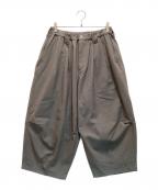 TIGHTBOOTH PRODUCTIONタイトブースプロダクション）の古着「クロップドワイドパンツ」｜グレー
