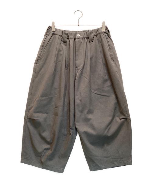TIGHTBOOTH PRODUCTION（タイトブースプロダクション）TIGHTBOOTH PRODUCTION (タイトブースプロダクション) クロップドワイドパンツ グレー サイズ:Mの古着・服飾アイテム