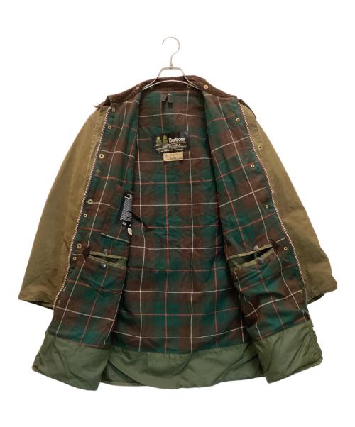 Barbour（バブアー）Barbour (バブアー) NORTHUMBRIA / ノーザンブリア オイルドコート 80's 2ワラントタグ イングランド製 カーキ サイズ:40/102cmの古着・服飾アイテム