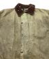 中古・古着 Barbour (バブアー) BORDER / ボーダー オイルドコート 80's 横3ワラントタグ イングランド製 オリーブ サイズ:C44/112CM：8000円