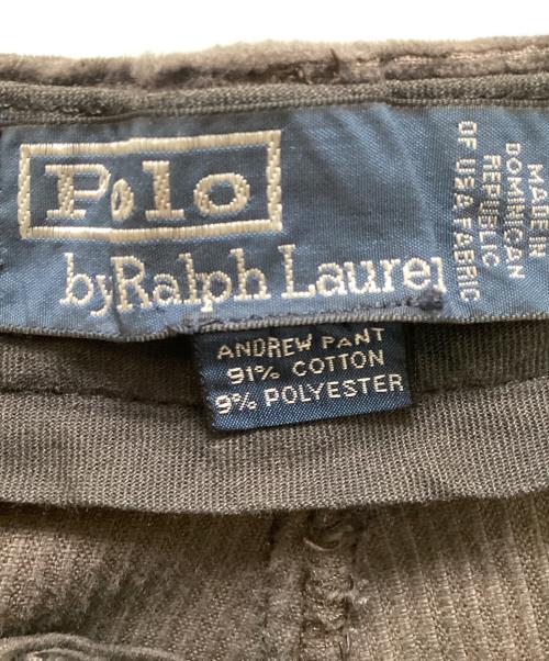 POLO RALPH LAUREN（ポロ・ラルフローレン）POLO RALPH LAUREN (ポロ・ラルフローレン) コーデュロイパンツ ブラウン サイズ:38/30の古着・服飾アイテム