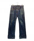 GANGSTERVILLEギャングスタービル）の古着「サグデニム”アイアンクロス”」｜インディゴ